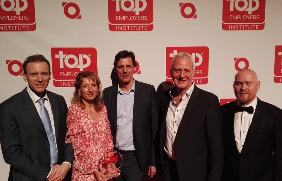 Vanderlande als Top Employer 2019 ausgezeichnet