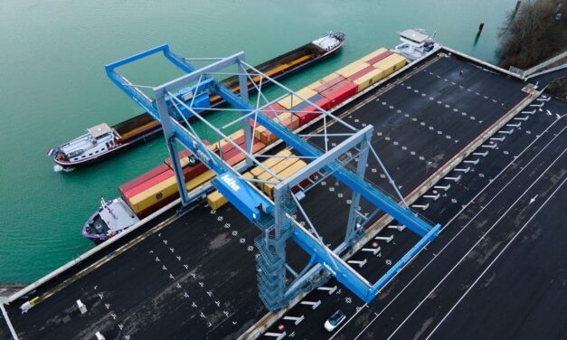 Neues trimodales Terminal am Oberrhein