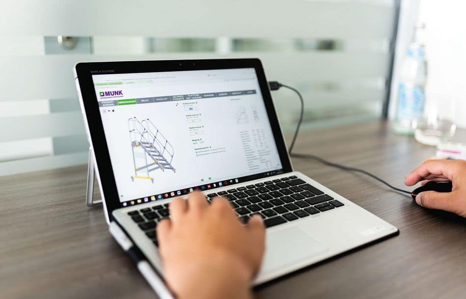 Überstiege online konfigurieren und flexibel zusammenstellen