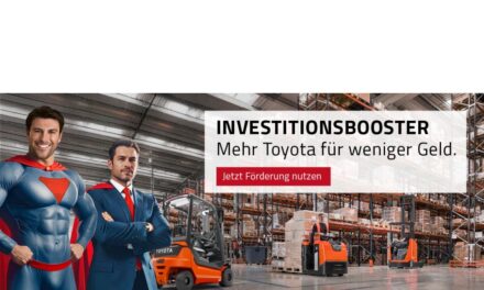 Investitionsbooster: Mehr Toyota für weniger Geld!